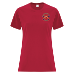 Women's ATC Cotton Tee Red Small