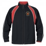 Women's Blaze Twill Jacket Black/Red/White Small