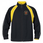 Women's Blaze Twill Jacket Black/Yellow/White Small