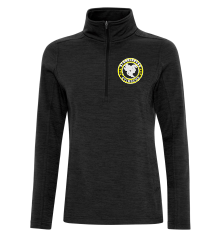 ATC™ DYNAMIC HEATHER FLEECE 1/2 ZIP LADIES' SWEATSHIRT