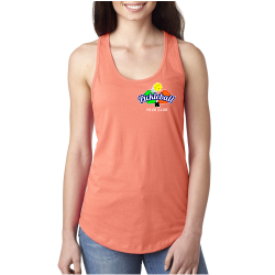 Ladie's Next Level Racerback Cotton Tank