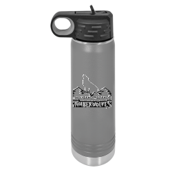 20 oz. Dark Gray Polar Camel Water Bottle