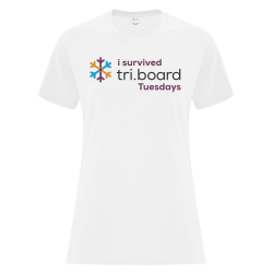 Ladie's Triboard Tuesday Everyday Tee