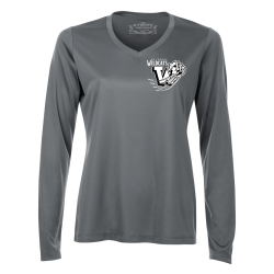 Ladie's ATC ProTeam Performance V-Neck Long Sleeve
